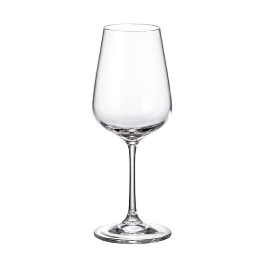 Wild magma Pure Wine Glass Set of 6, 360 ml made in CZECH REPUBLIC