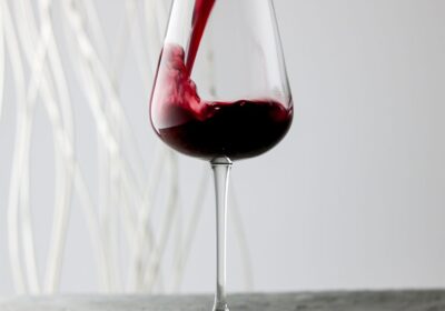 red wine glasses