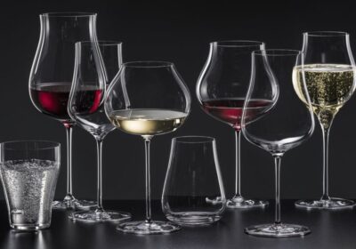 red wine glasses