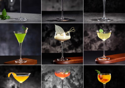 champagne cocktail glasses
